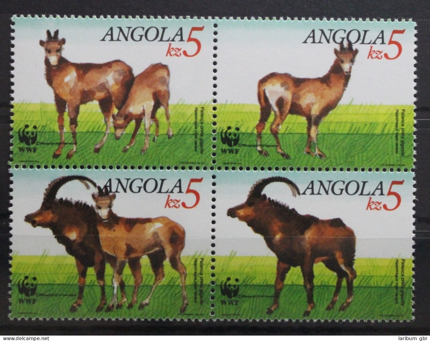 Angola 799-802 Postfrisch Als Viererblock #UU090 - Autres & Non Classés