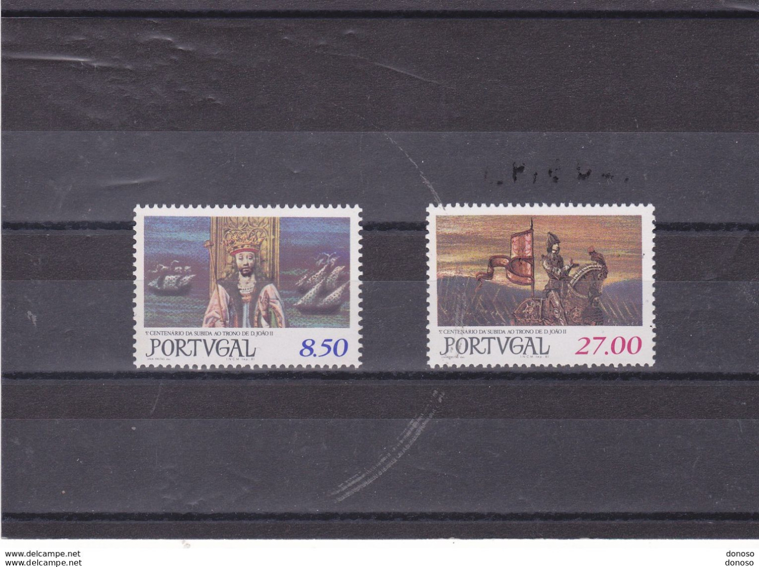 PORTUGAL 1981 JEAN II Yvert 1515-1516, Michel 1537-1538 NEUF** MNH Cote 4 Euros - Neufs