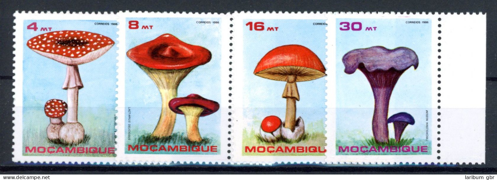 Mosambik 1057-1060 Postfrisch Pilze #JR830 - Mozambique