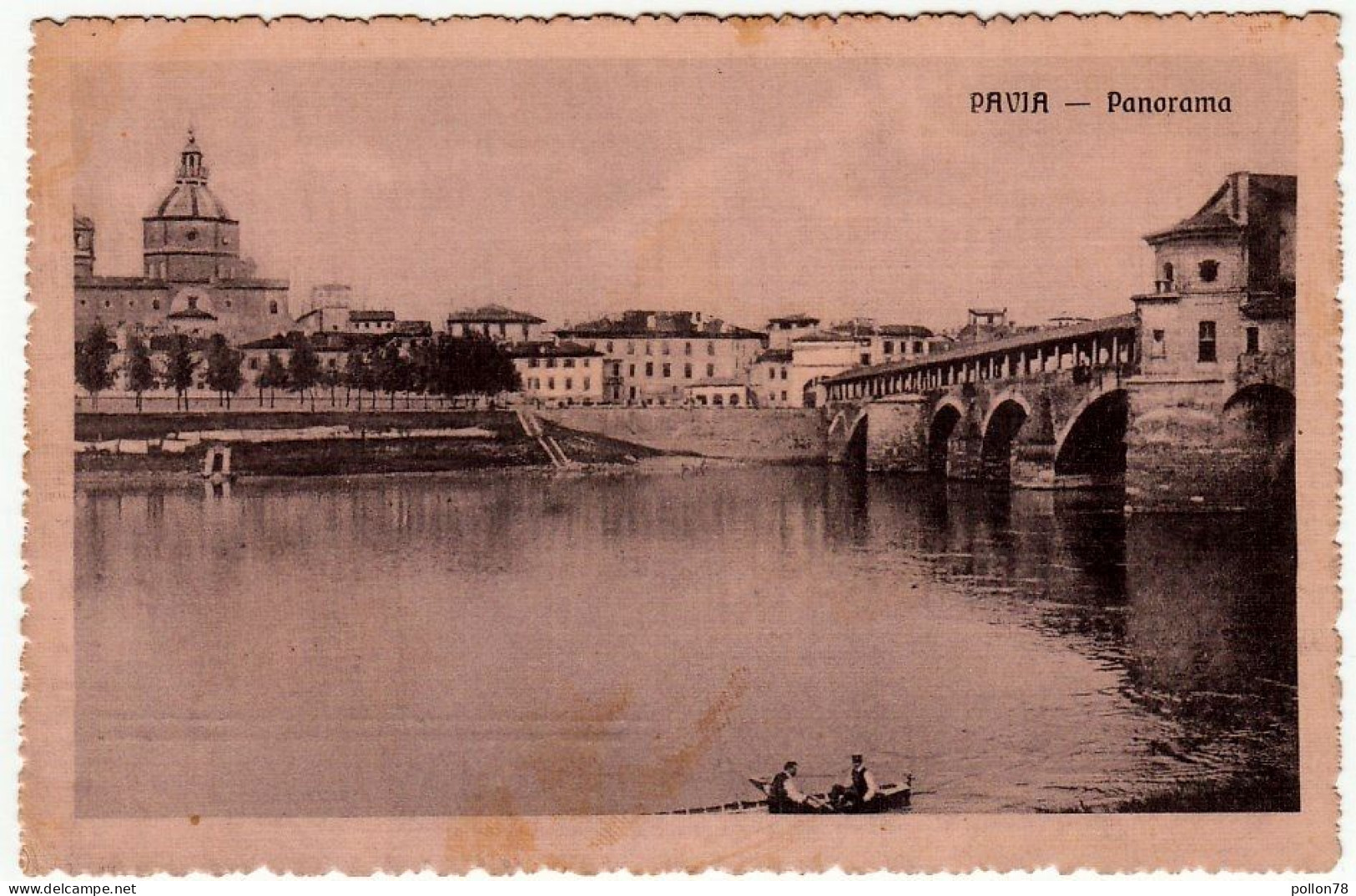 PAVIA - PANORAMA - Vedi Retro - Formato Piccolo - Pavia