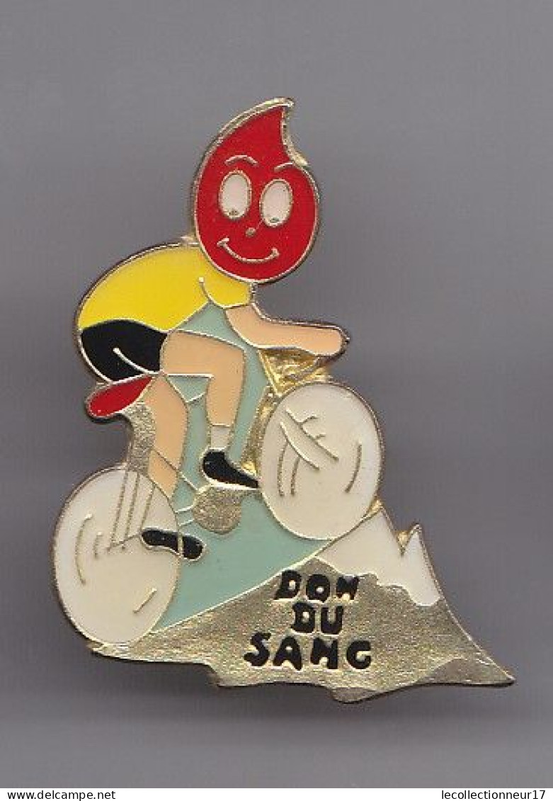 Pin's Don Du Sang  Vélo Cyclisme  Réf 5104 - Cycling
