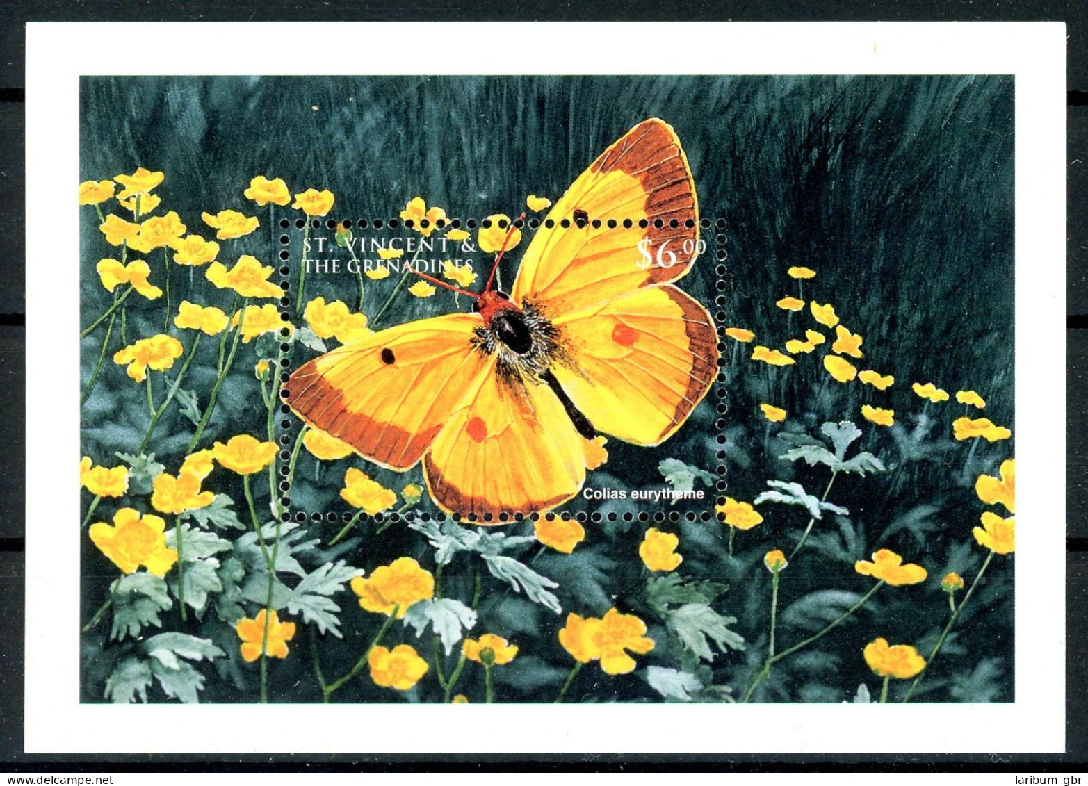 St. Vincent Block 447 Postfrisch Schmetterlinge #HB245 - St.Vincent & Grenadines