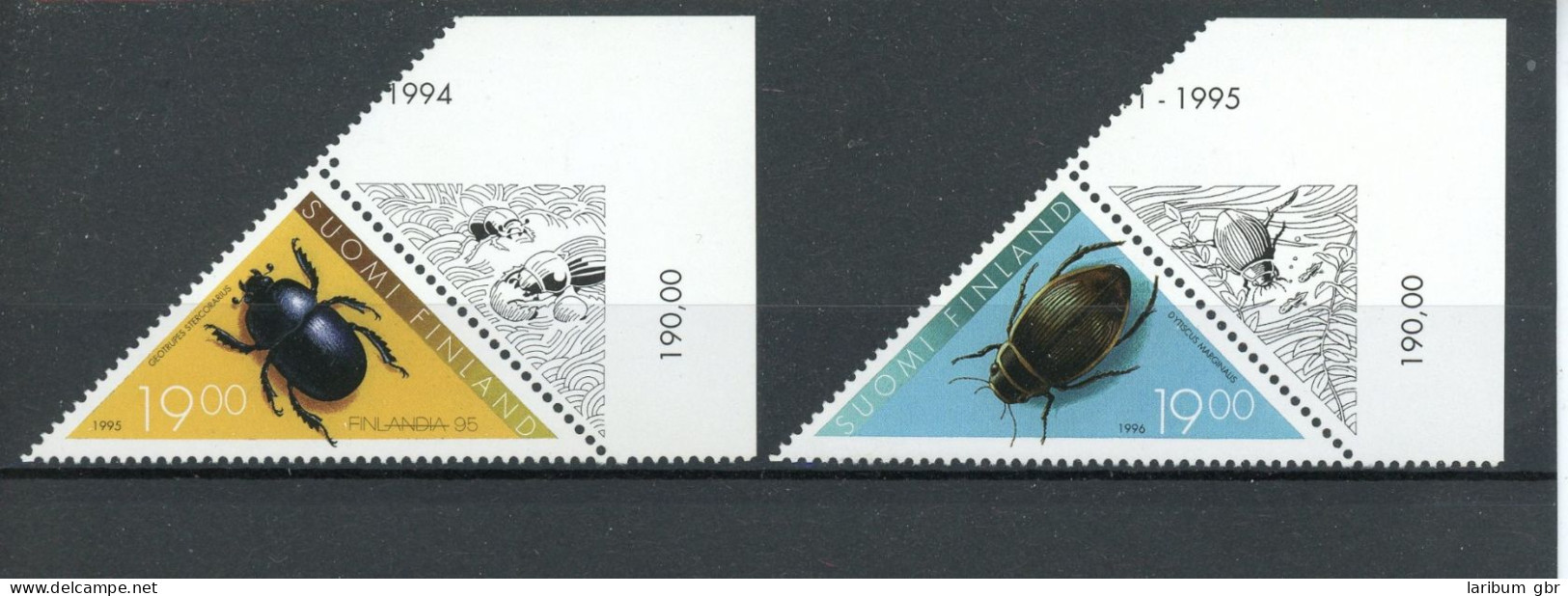 Finnland 1350-1351 Postfrisch Käfer #JT804 - Sonstige & Ohne Zuordnung