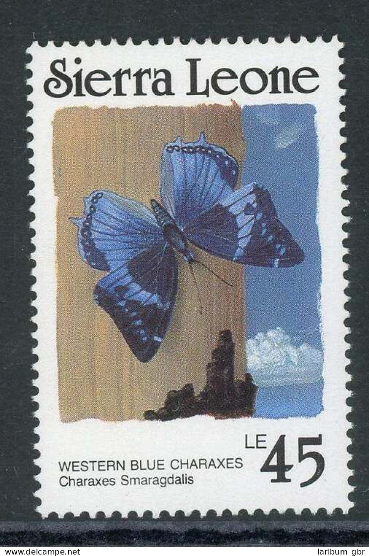 Sierra Leone 993 Postfrisch Schmetterlinge #HB215 - Sierra Leone (1961-...)