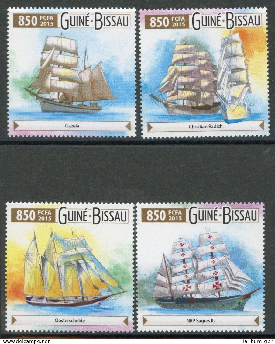 Guinea Bissau 8088-91 Postfrisch Schiff #HE724 - Guinea-Bissau