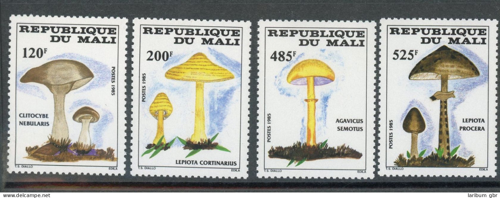 Mali 1038-41 Postfrisch Pilze #HE768 - Mali (1959-...)