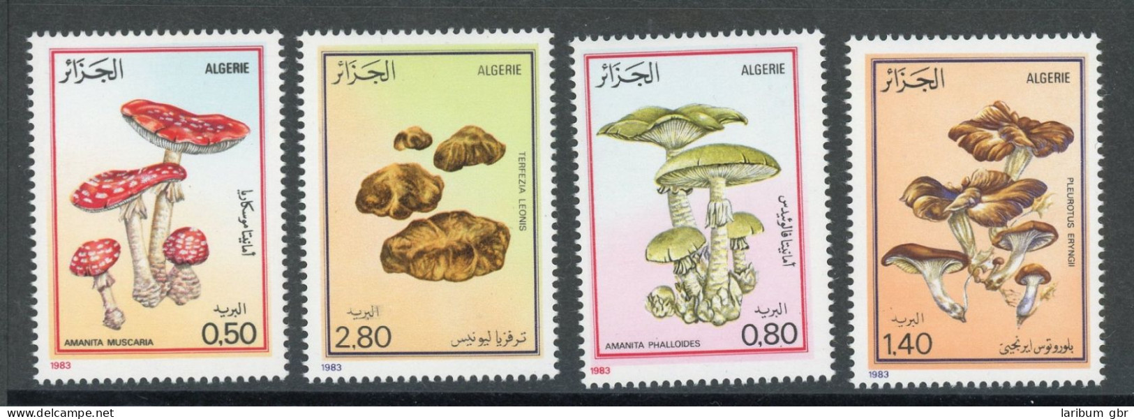 Algerien 827-30 Postfrisch Pilze #HE776 - Algérie (1962-...)
