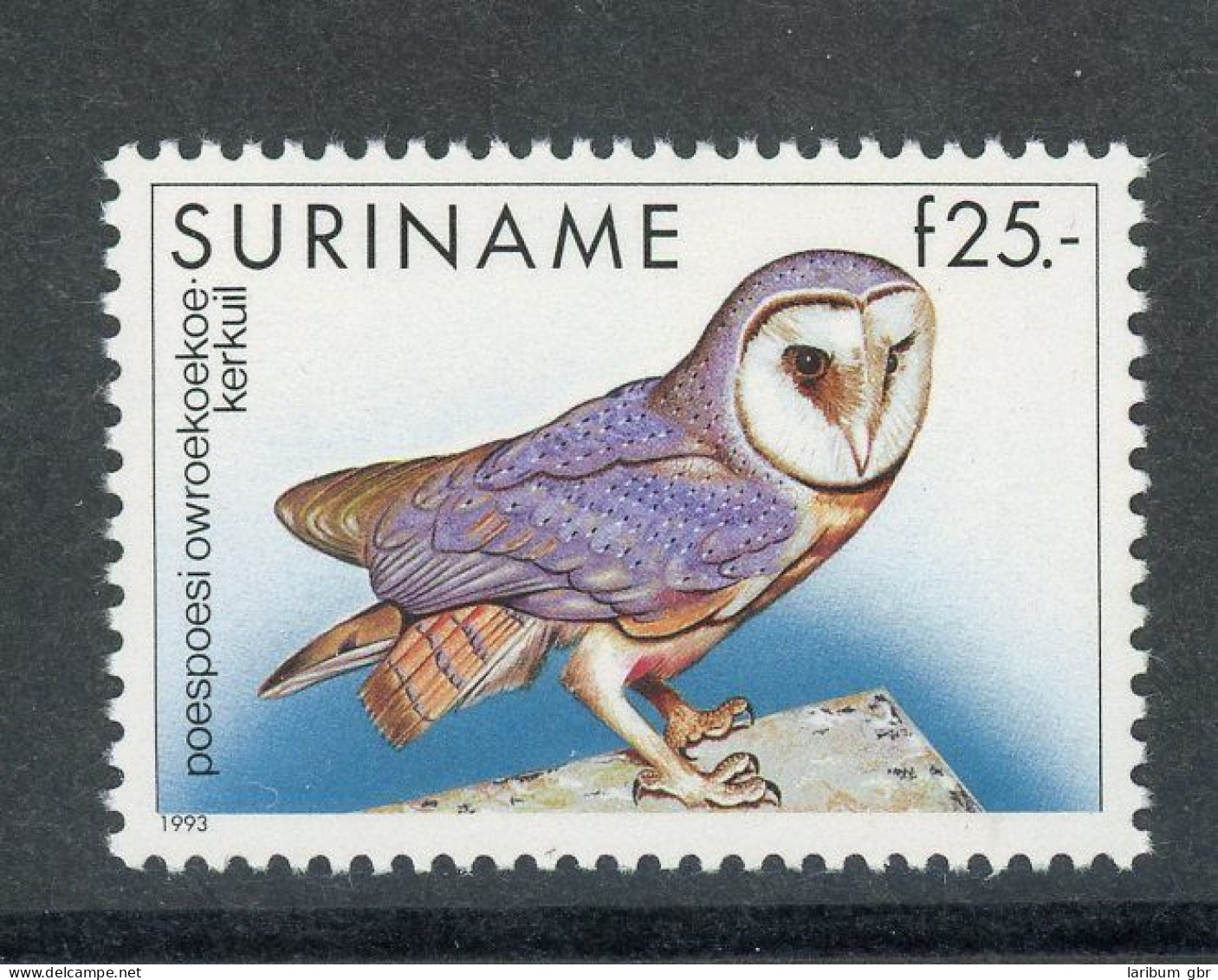Surinam 1429 Postfrisch Eule #HE819 - Suriname