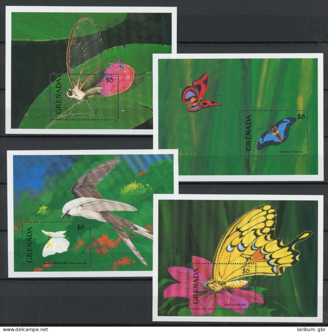 Grenada Block 269-72 Postfrisch Schmetterling #HF414 - Grenada (1974-...)