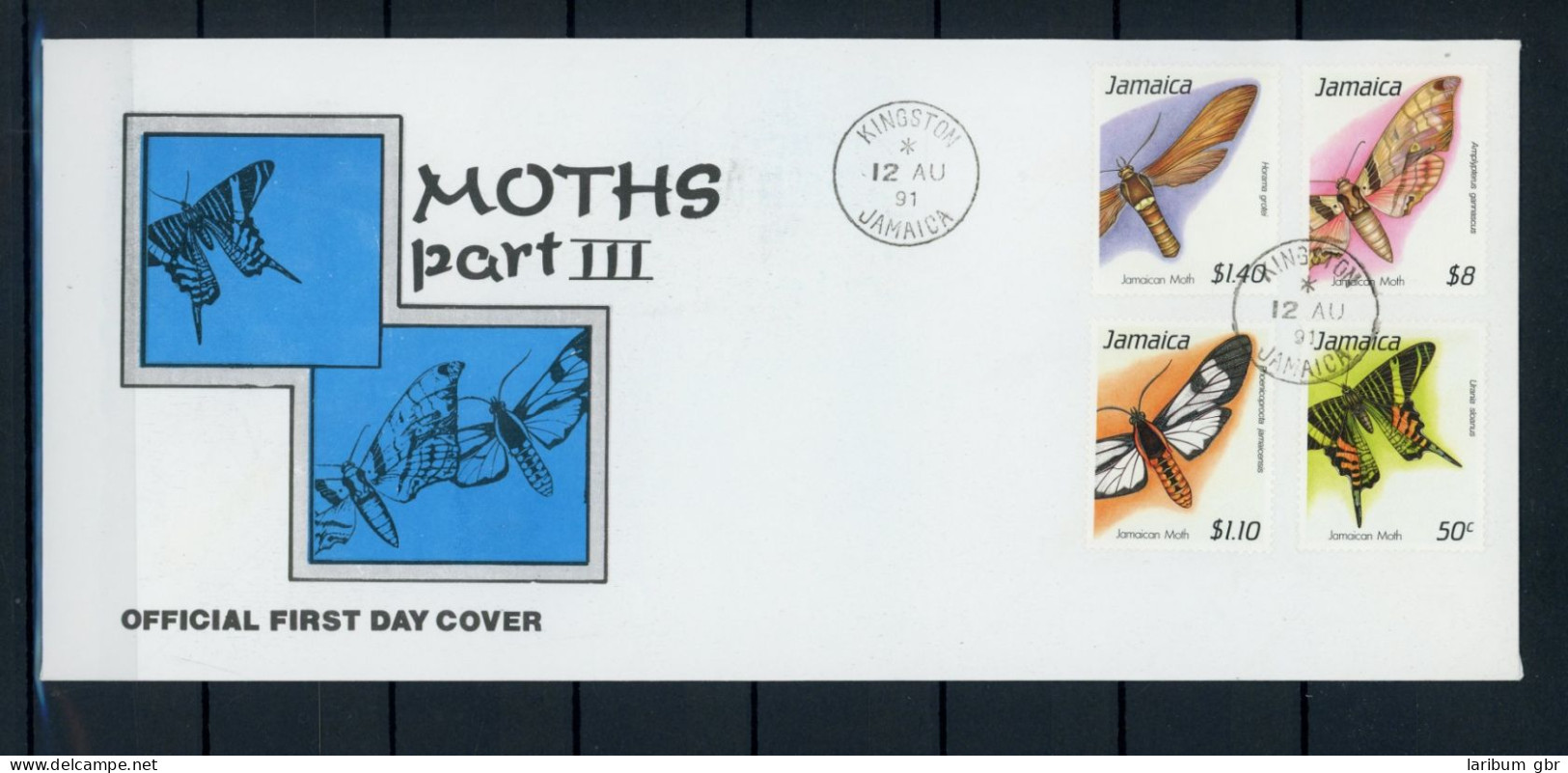 Jamaika 770-73 Schmetterling Ersttagesbrief/FDC #JW638 - Jamaique (1962-...)