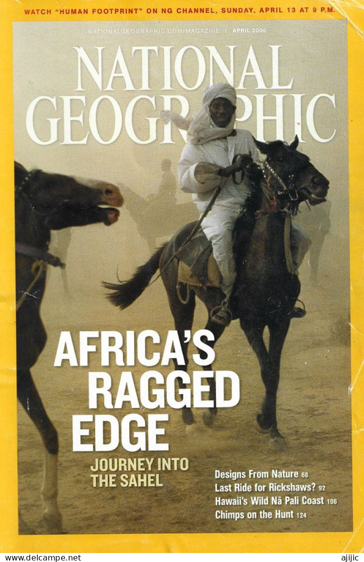 LOST IN THE SAHEL. AFRICA's RAGGED EDGE.  National Geographic - Afrika