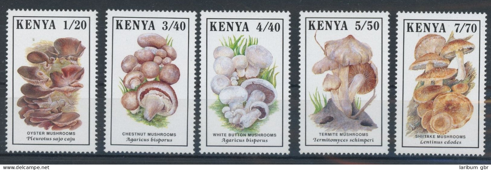 Kenia 486-490 Postfrisch Pilze #JQ978 - Kenya (1963-...)