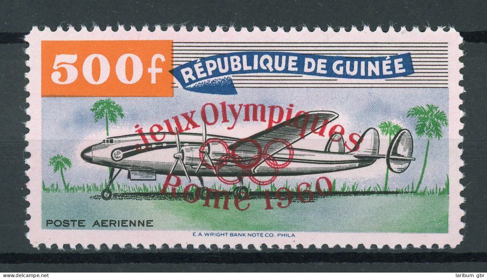 Guinea 53 Postfrisch Olympia 1960 Rom #JS035 - Guinée (1958-...)