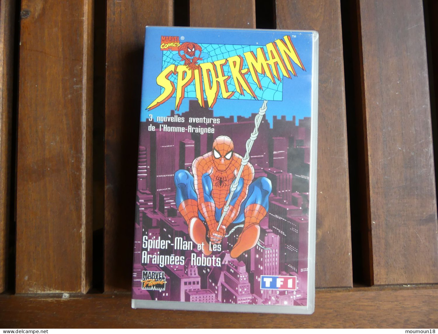 Vidéo-cassettes VHS Secam Spider-Man Et Les Araignées Rouges Marvel Comics TF1 VIDEO 1996 - Sonstige & Ohne Zuordnung