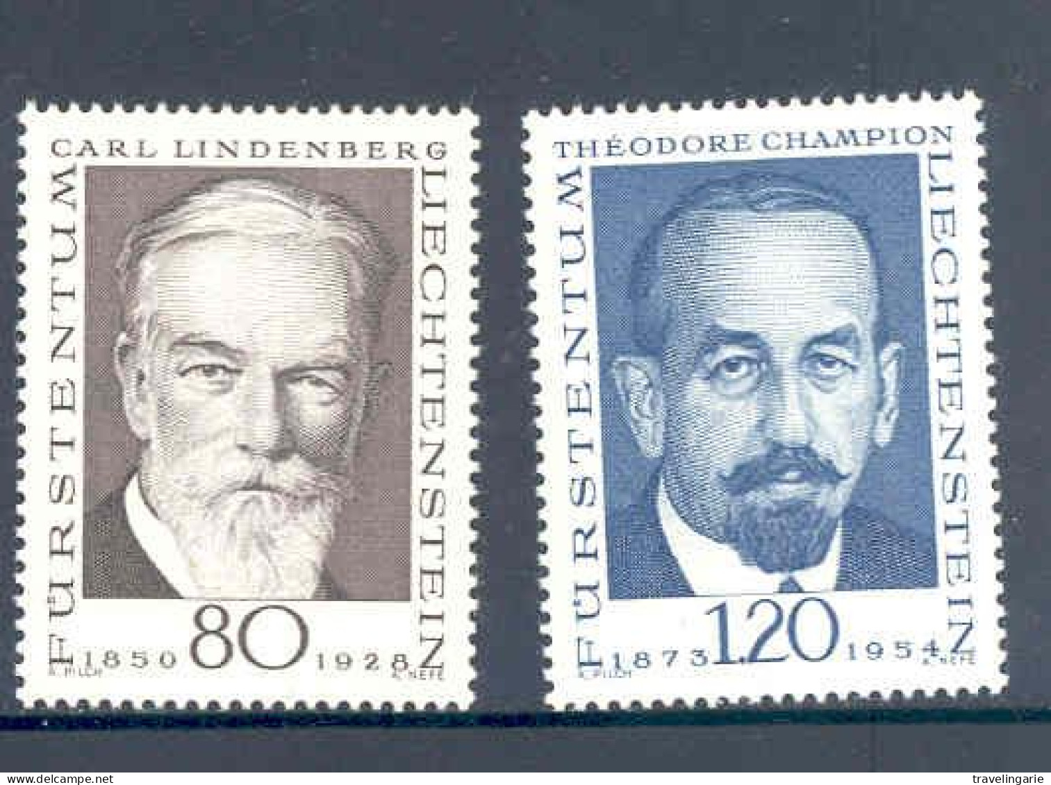 Liechtenstein 1969 Famous Stamp Collectors MNH ** - Nuevos