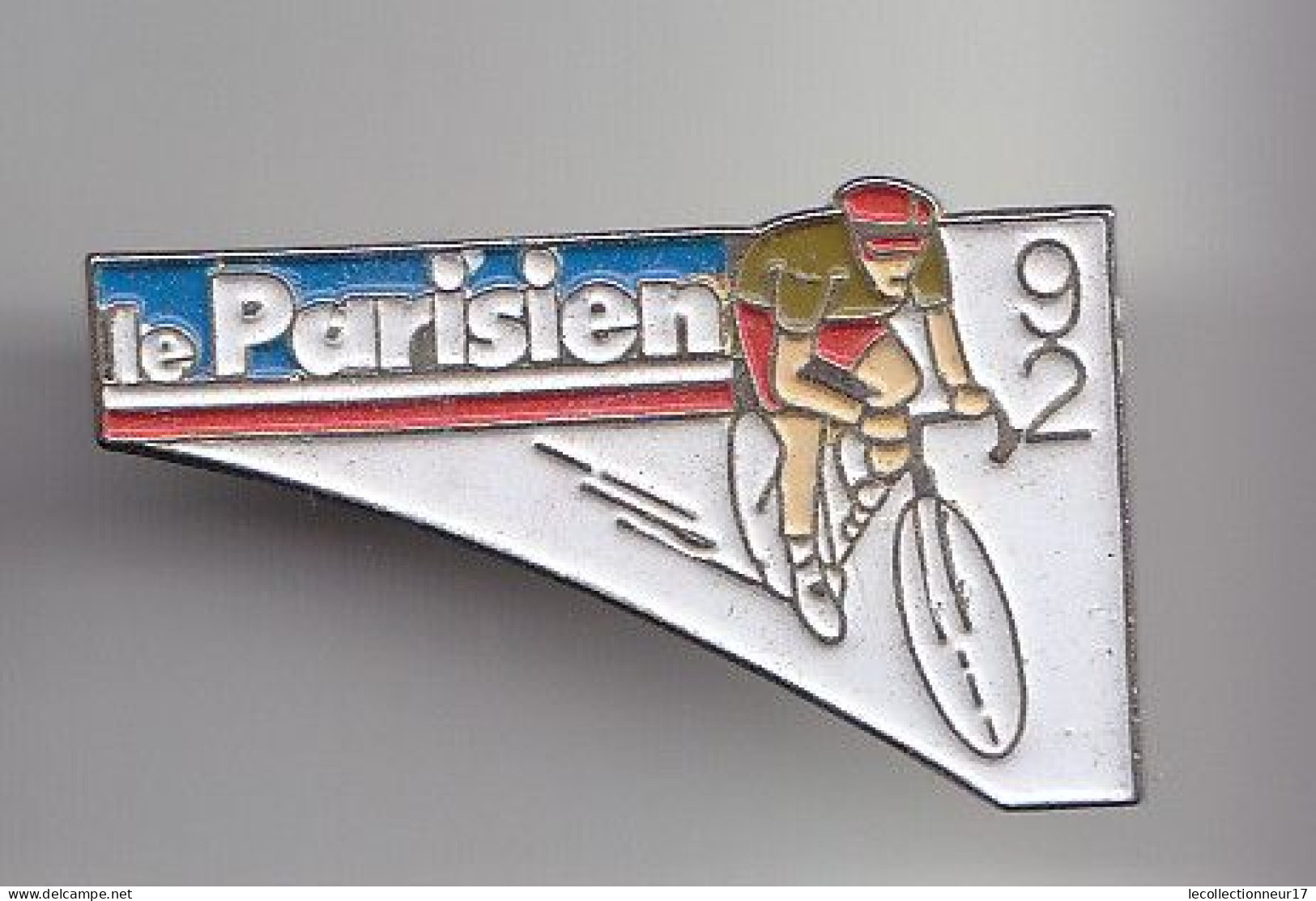 Pin's Vélo Cyclisme Le Parisien 92  Réf 6552 - Wielrennen