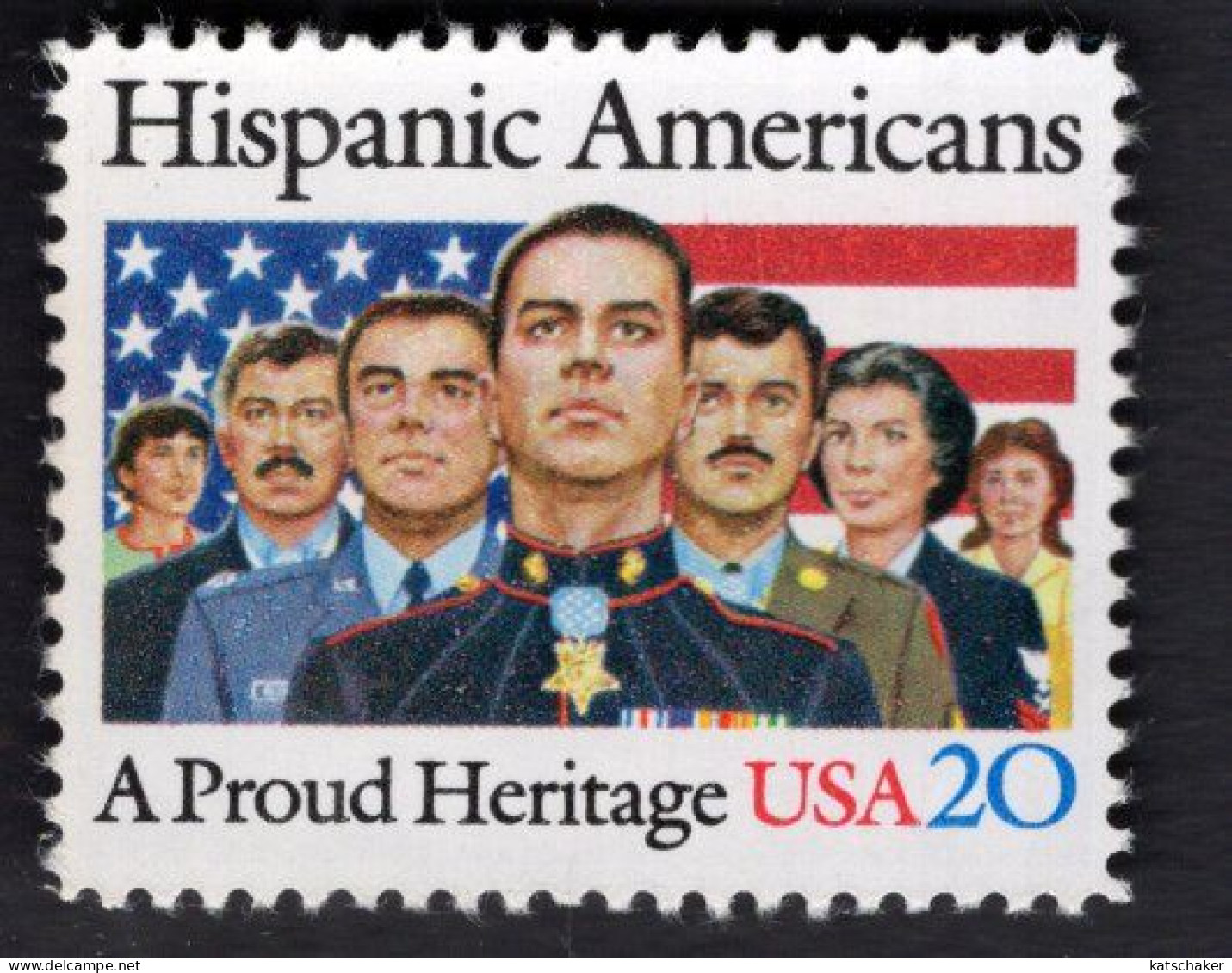 200891712 1984 SCOTT 2103 (XX) POSTFRIS MINT NEVER HINGED - HISPANIC AMERICANS - Ungebraucht