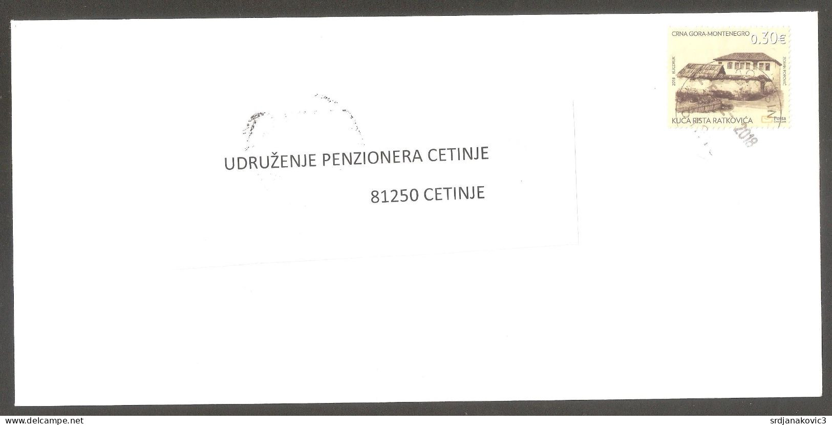 Montenegro, Letter - Montenegro