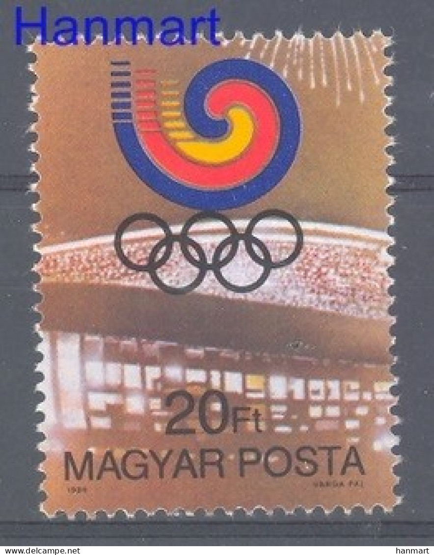 Hungary 1988 Mi 4002 MNH  (ZE4 HNG4002) - Sommer 1988: Seoul