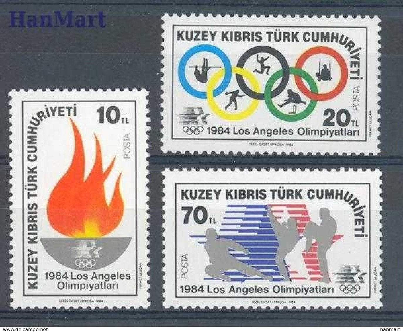 Northern Cyprus 1984 Mi 144-146 MNH  (ZE2 CYT144-146) - Otros