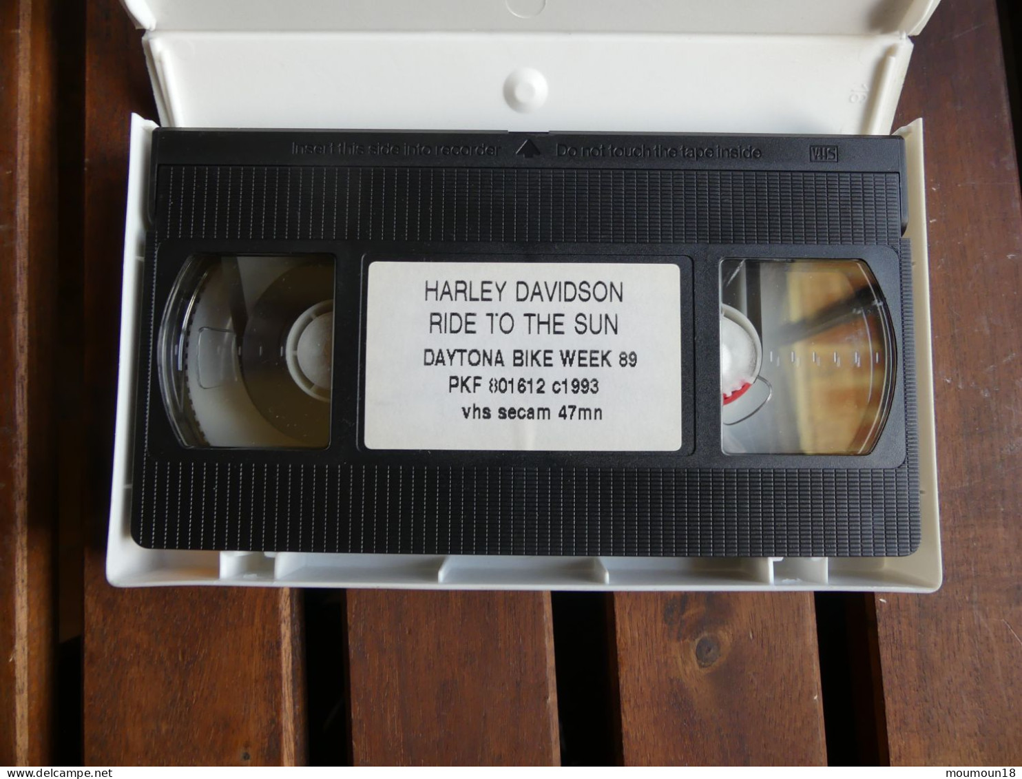 Vidéo-cassettes VHS Secam La Légende Harley Davidson Bike Week 1989 - Andere & Zonder Classificatie