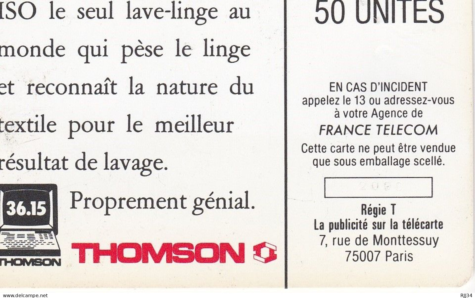 F46D  ISO THOMSON - 1988