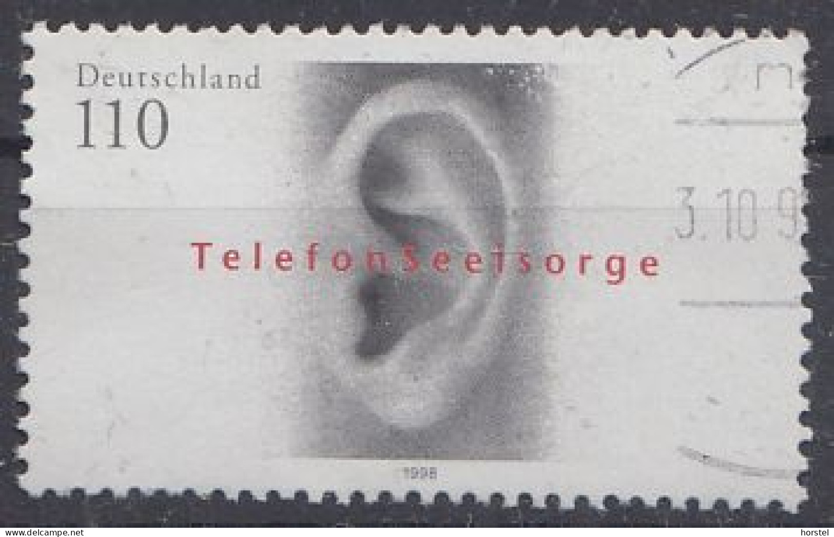 Deutschland Mi.Nr.2021 - Telefonseelsorge - Ohr - Oblitérés