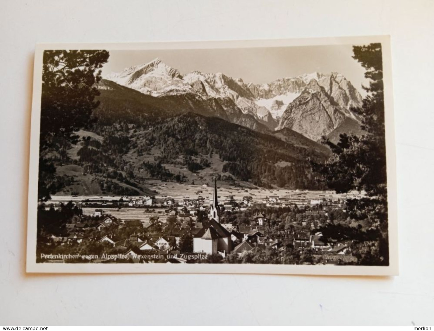 D202724    AK- CPA-  Partenkirchen Gegen  Alpspitze - Ca 1933  FOTO-AK - Garmisch-Partenkirchen