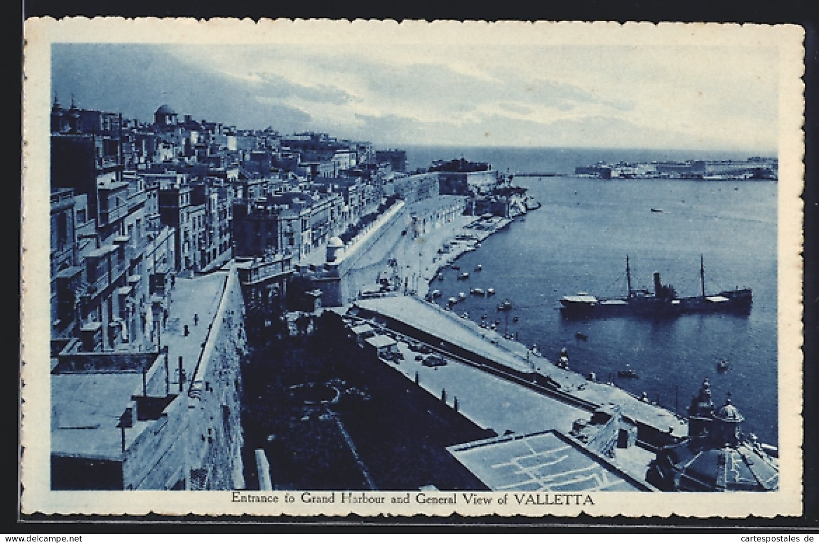 AK Valletta, Entrance To Grand Harbour And General View  - Malta
