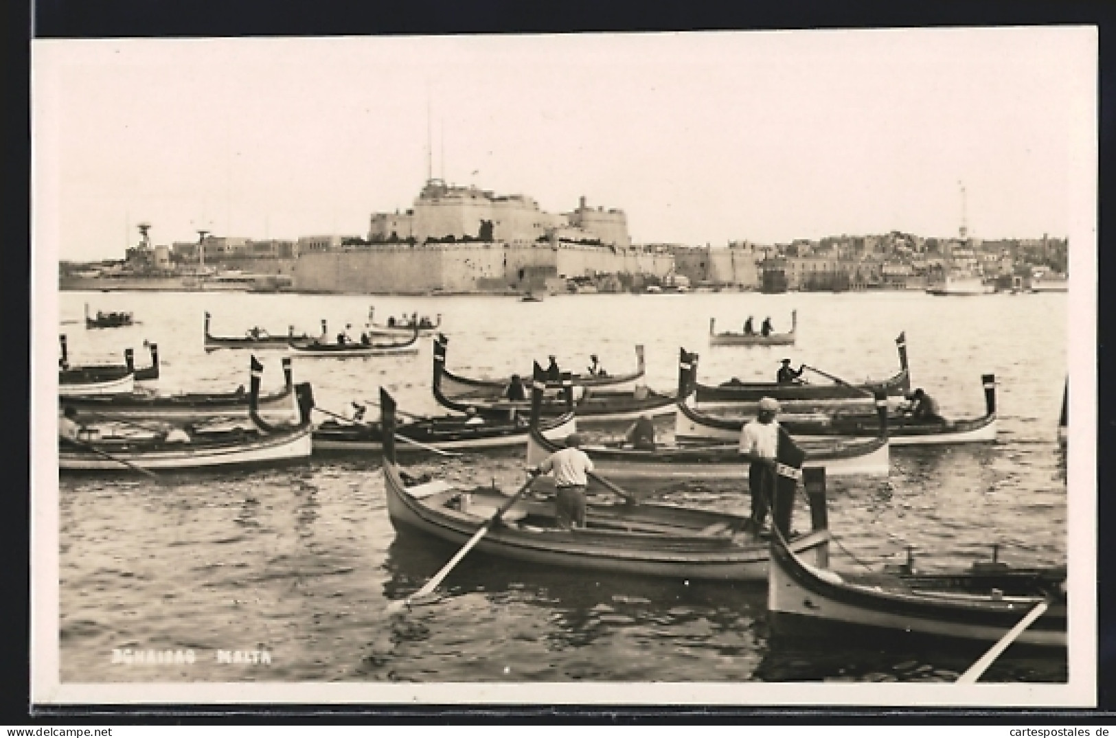 AK Malta, Dghaisas In The Harbor  - Malte