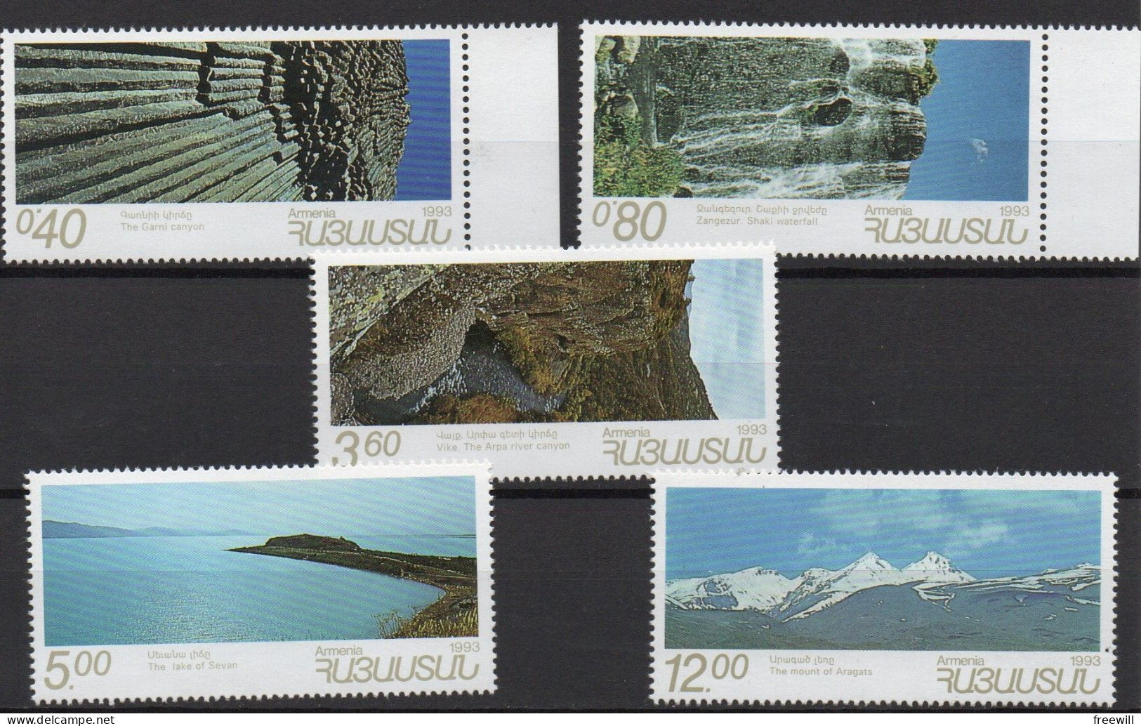 Arménie Landscapes -Paysages XXX 1993 - Armenië