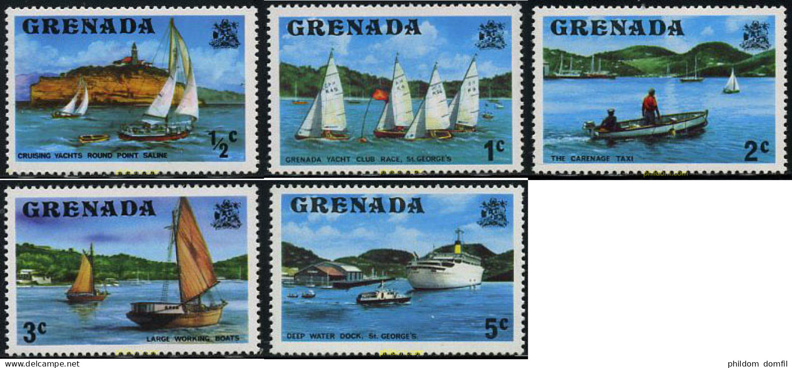 212521 MNH GRANADA 1975 MOTIVOS VARIOS - Grenade (1974-...)