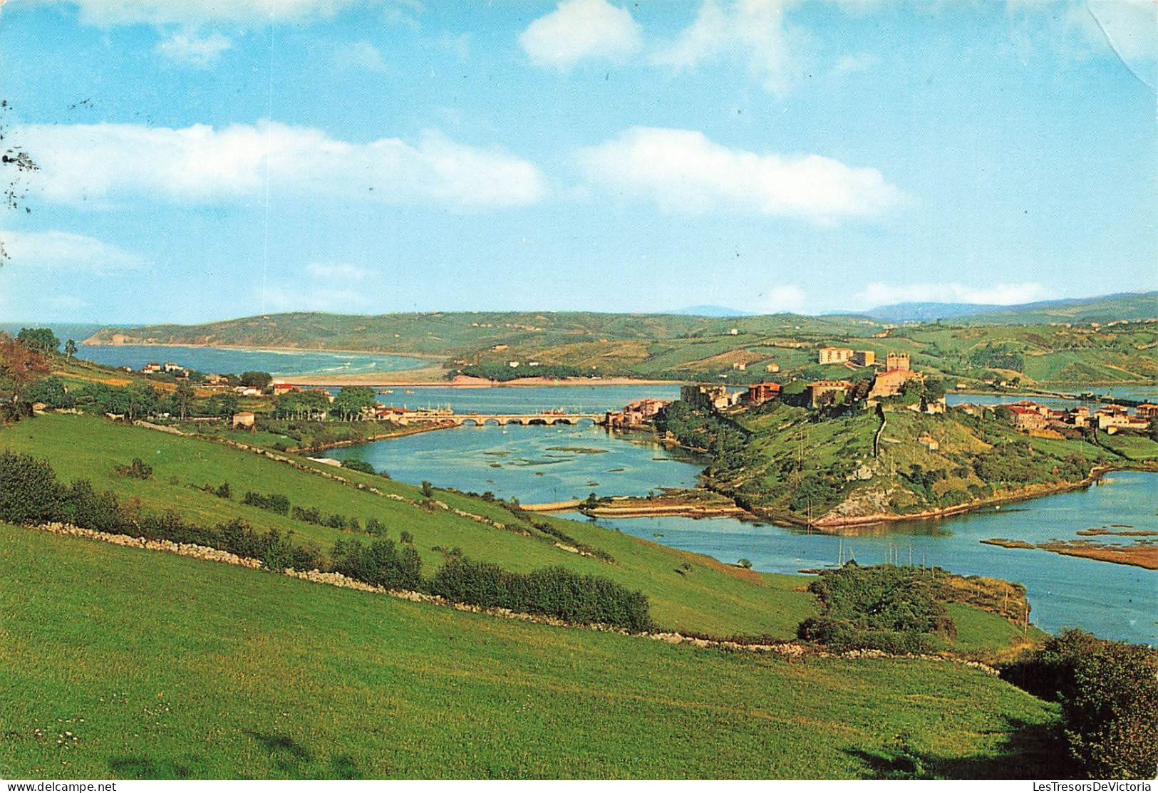 ESPAGNE - San Vicente De La Barquera - Santander - Entre Dos Mares - Carte Postale - Cantabria (Santander)