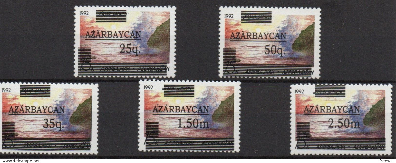 Azerbaïdjan La Mer Caspienne -Caspian Sea 1993 XXX - Azerbeidzjan