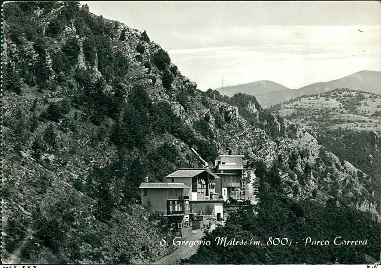 SAN GREGORIO MATESE ( CASERTA ) PARCO CORRERA - EDIZIONE BOIANO - 1950s  (20623) - Caserta