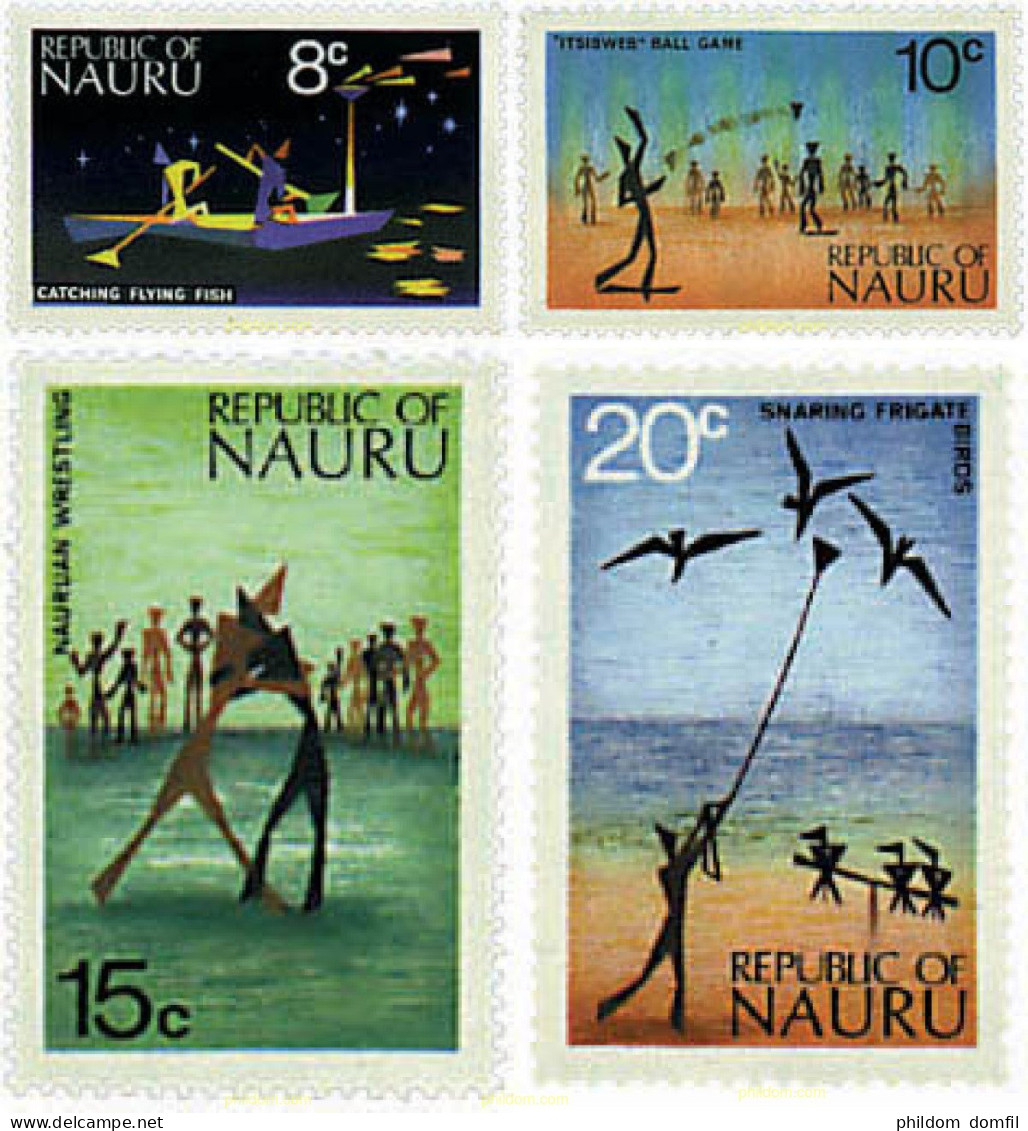 229049 MNH NAURU 1973 MOTIVOS VARIOS - Nauru
