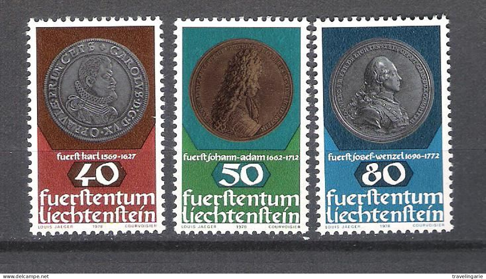 Liechtenstein 1978 Coins And Medals ** MNH - Neufs