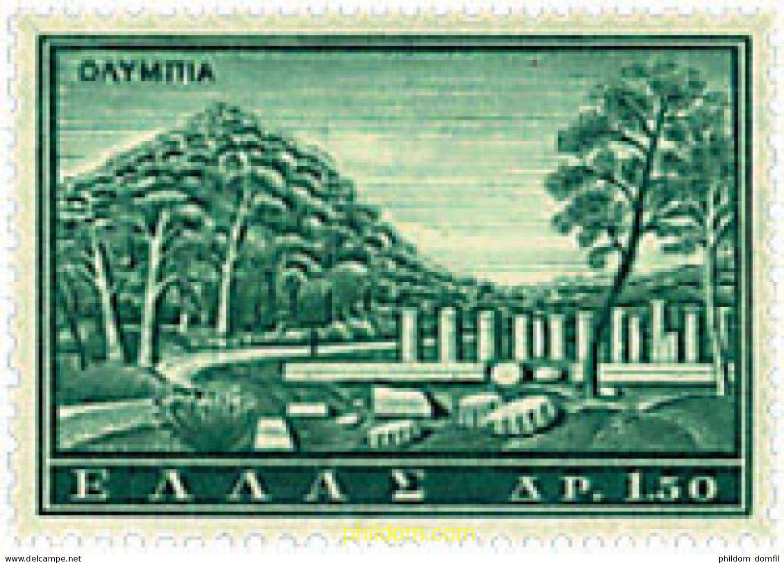 212810 MNH GRECIA 1961 TURISMO. MOTIVOS VARIOS - Unused Stamps