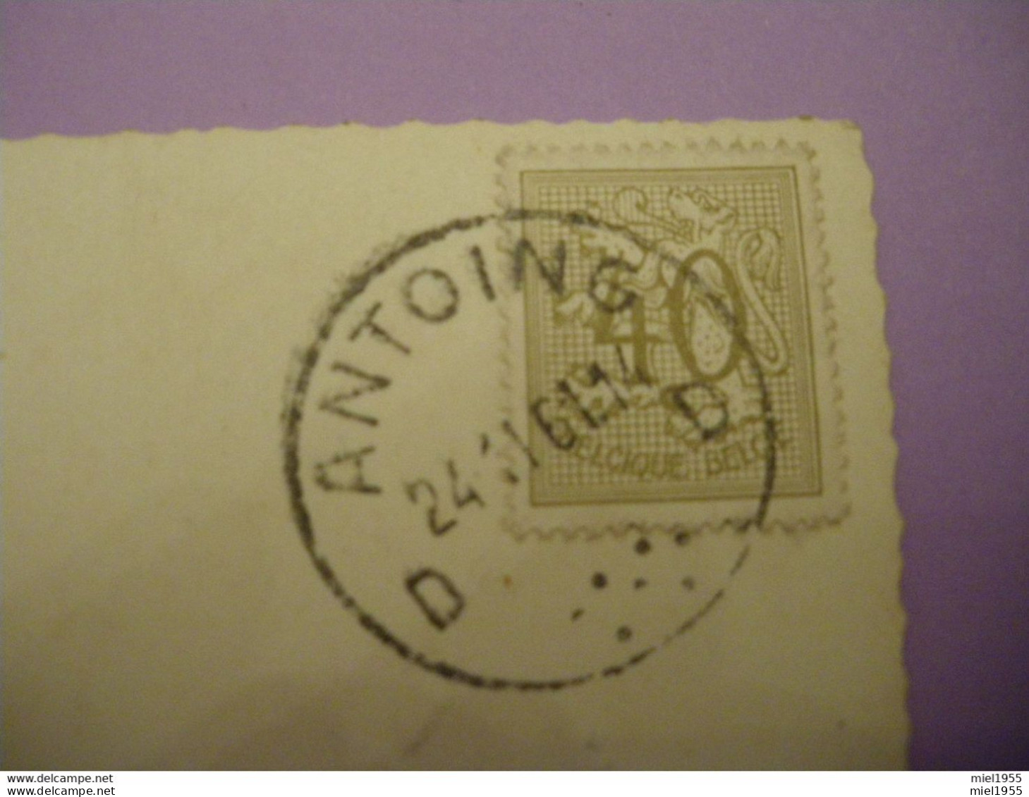 CP Carte Postale Vive Sainte Catherine CALONNE ANTOING 24.11.1961 (5 Photos) - Antoing