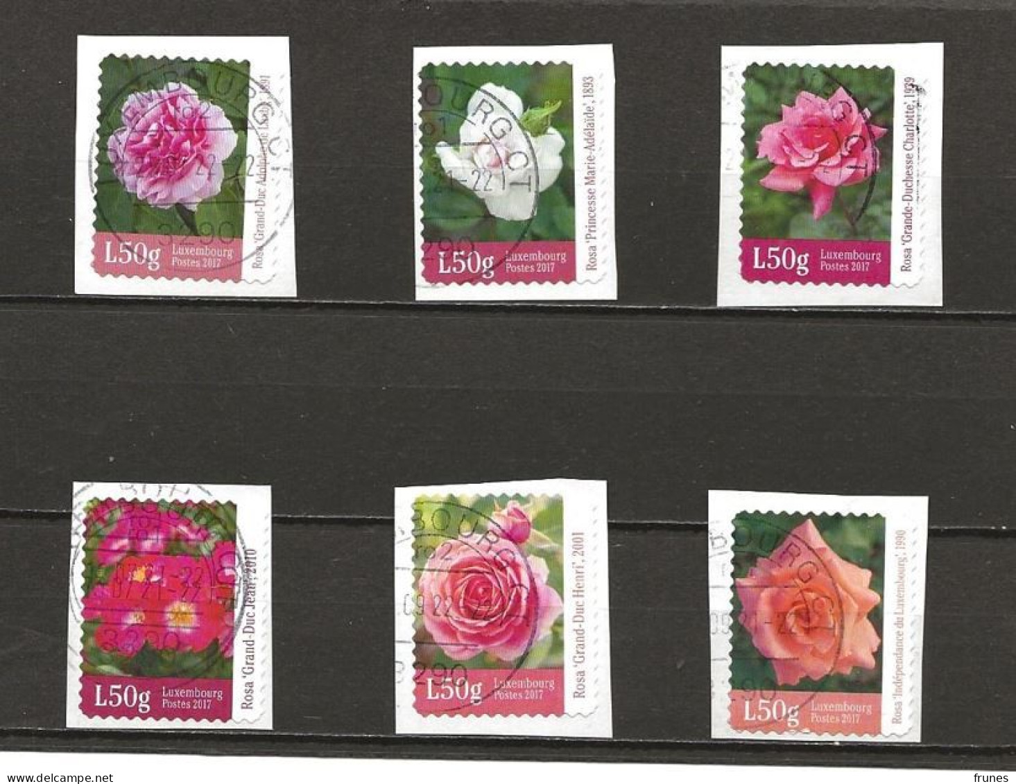 Rosen 2017 Mi.Nr.2143-2148  Gebraucht - Used Stamps
