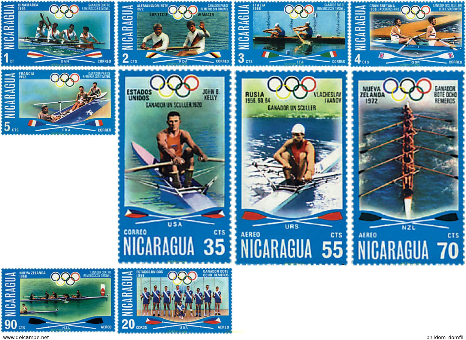 26966 MNH NICARAGUA 1976 21 JUEGOS OLIMPICOS VERANO MONTREAL 1976 - Nicaragua