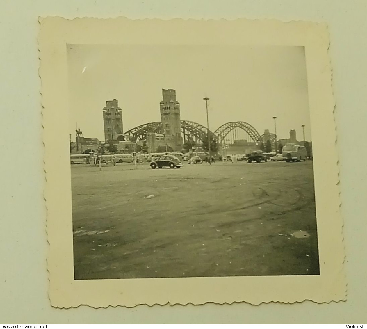 Germany-Köln-The Damaged Hohenzollern Bridge, River Rhine In Cologne - Lieux