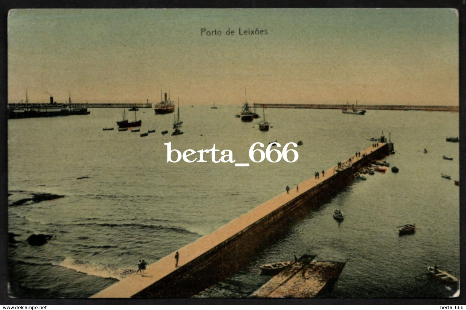 Postal Fotográfico * Matosinhos * Porto De Leixões * Nº 27 * Edição Gloria Porto - Porto