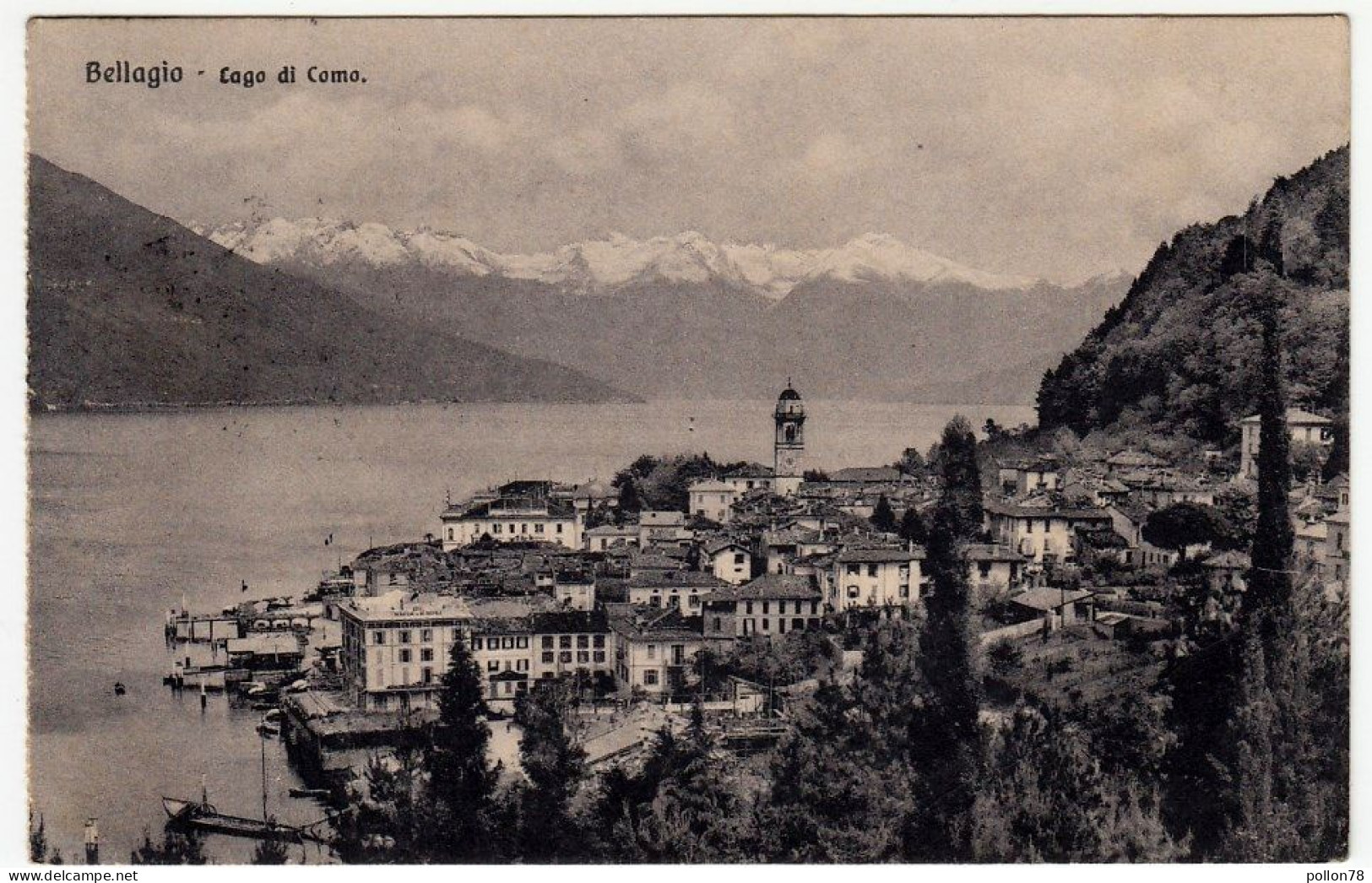 BELLAGIO - LAGO DI COMO - 1918 - Vedi Retro - Formato Piccolo - Como