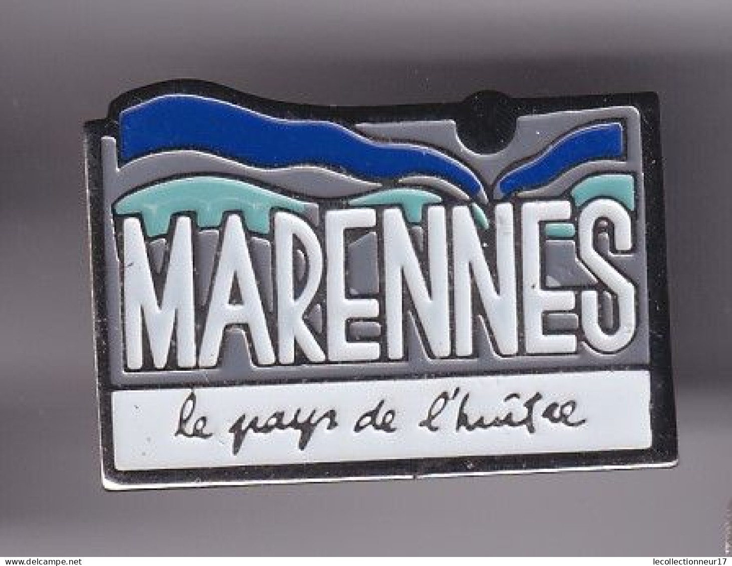 Pin's Marennes Le Pays De L'Huitre En Charente Maritime Dpt 17   Réf 8905 - Villes