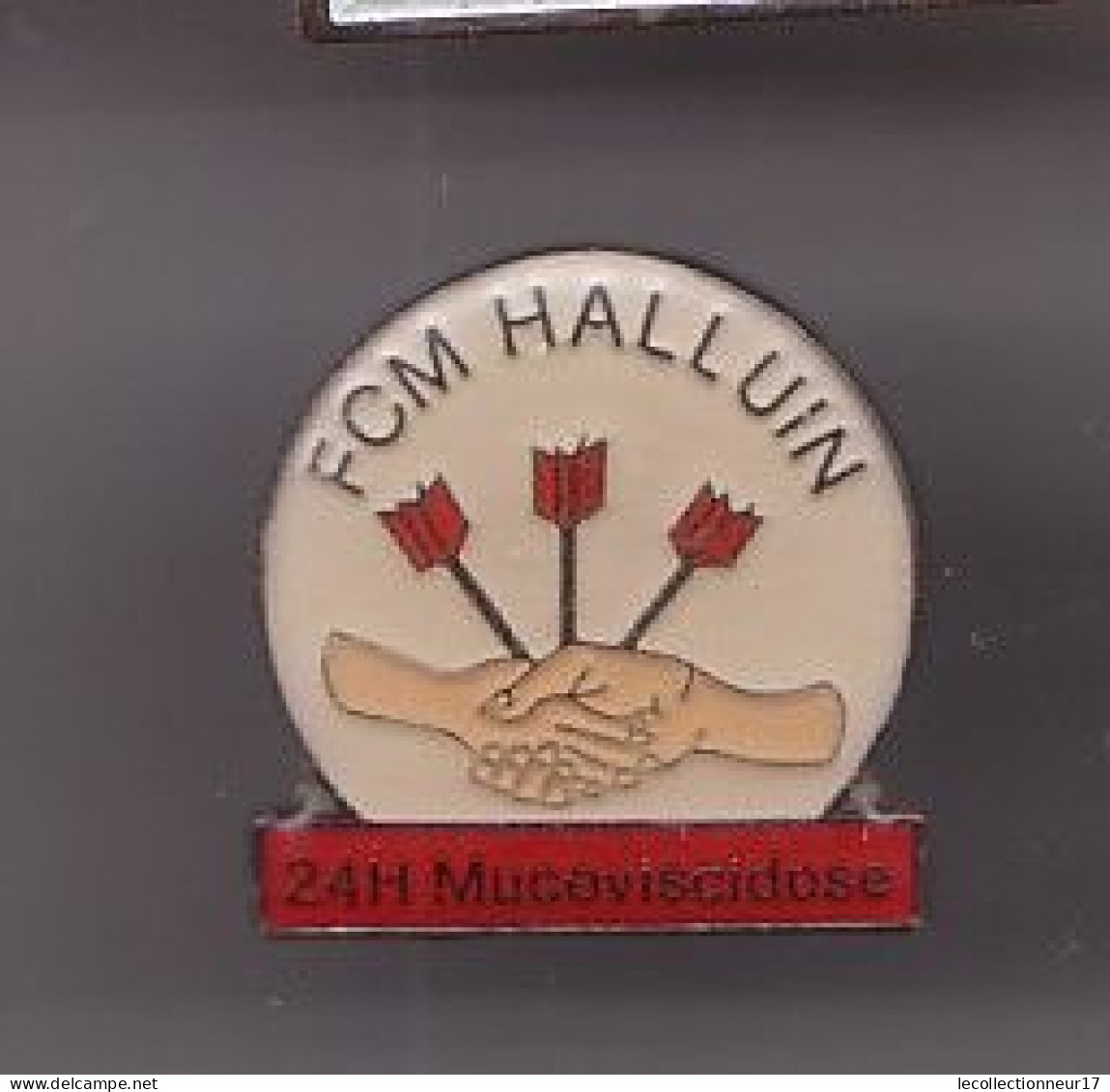 Pin's  FCM Halluin 24 H Mucoviscidose  Réf 1467 - Medici
