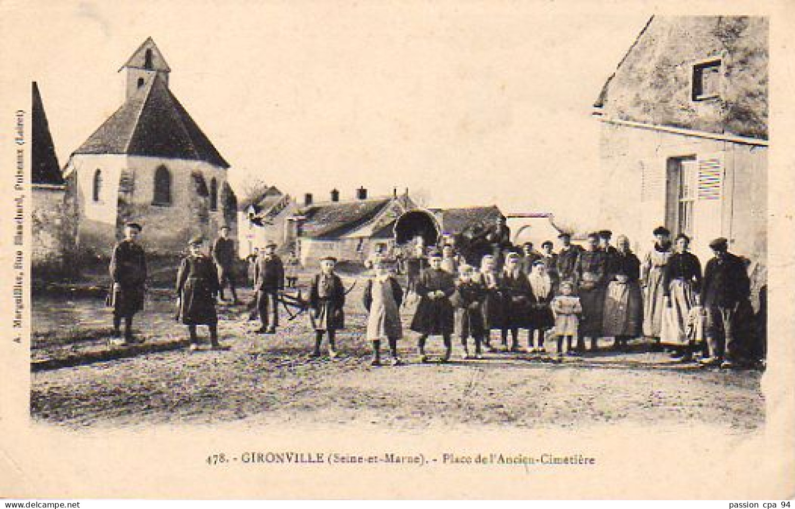 S20-038 Gironville - Place De L'Ancien-Cimetière - Other & Unclassified