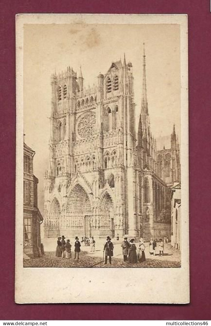 140524 - PHOTO ANCIENNE CDV FRETILLE LOISEAU A BOURGES - Cathédrale - Anciennes (Av. 1900)