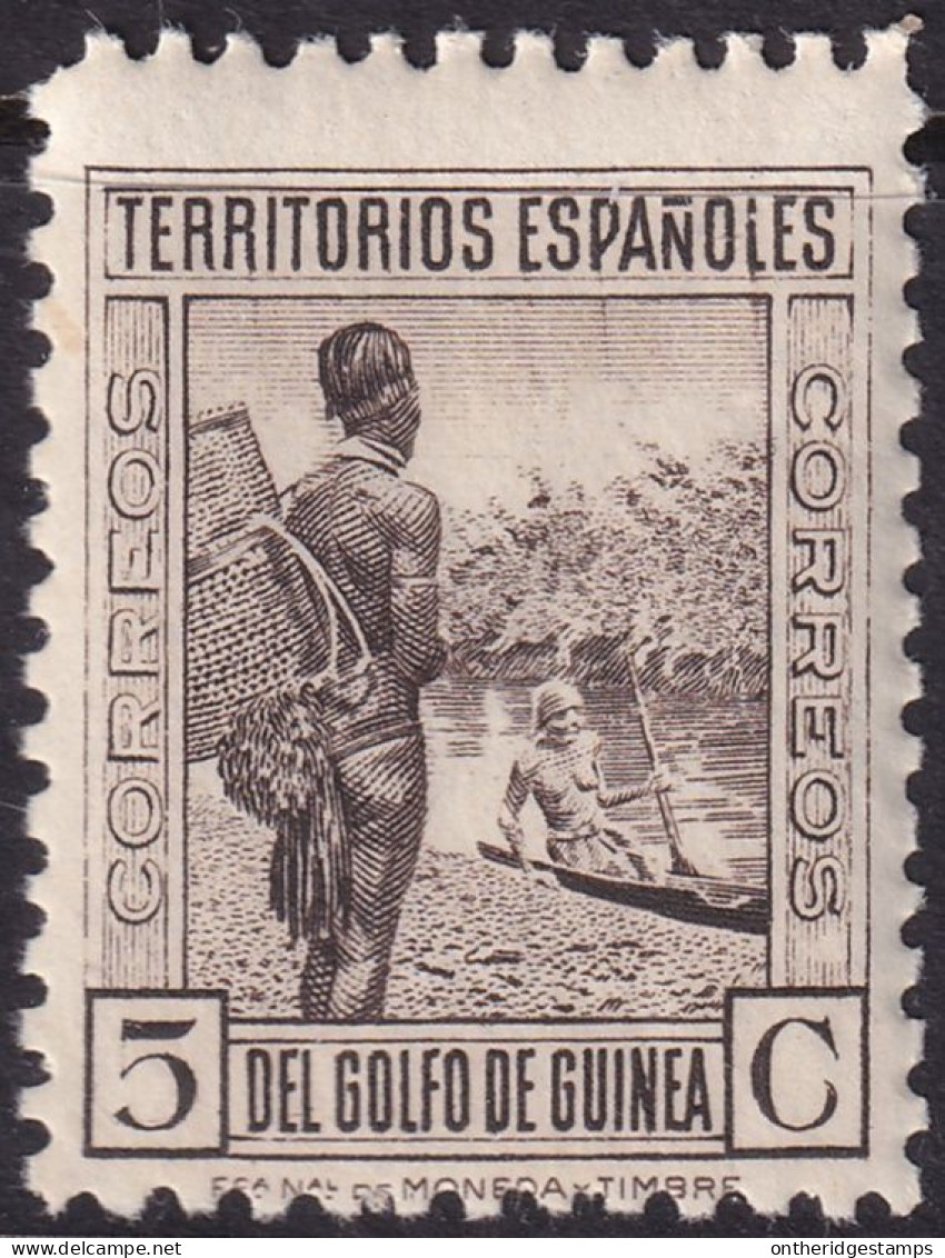 Spanish Guinea 1934 Sc 264 Ed 246 MNH** Light Crease - Guinea Espagnole