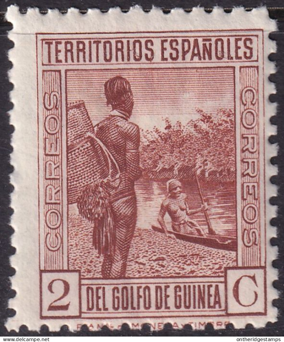 Spanish Guinea 1934 Sc 263 Ed 245 MNH** Light Crease - Guinea Espagnole